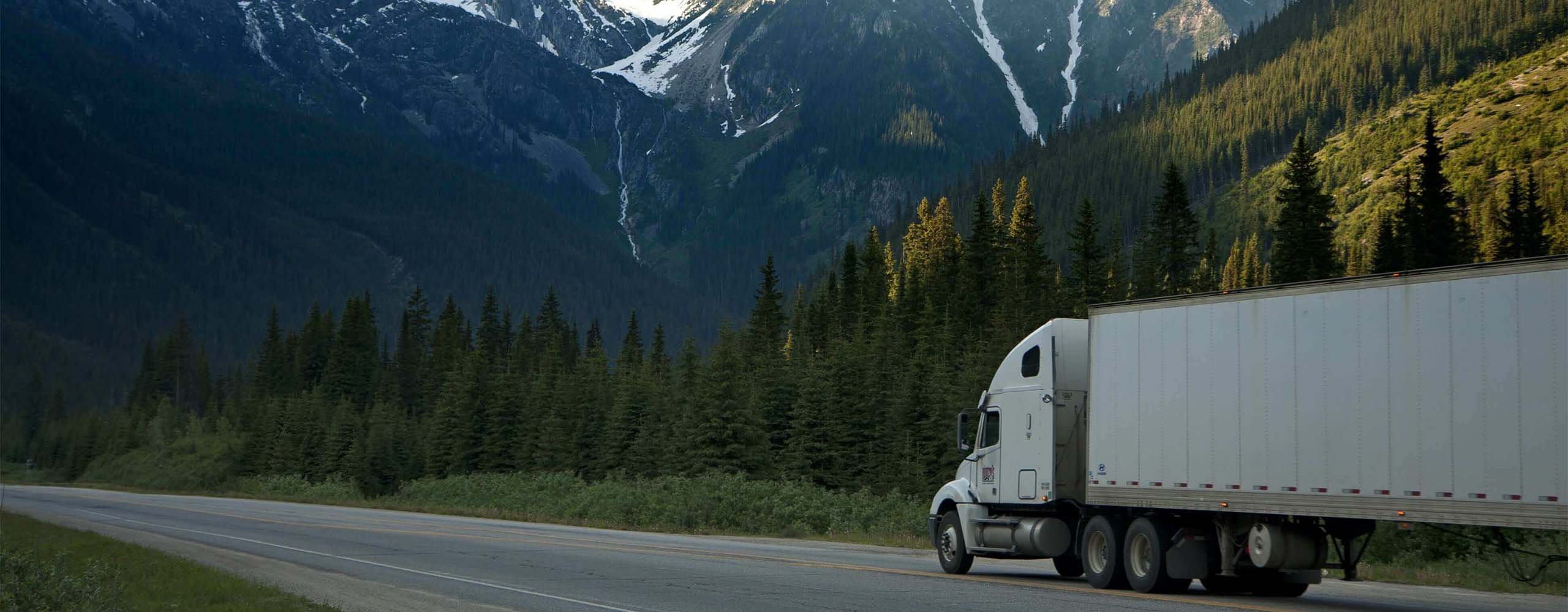 Transport truck powered by Keystone alternator and starter